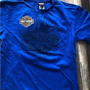 Harley-Davidson Blue Men's T-Shirt